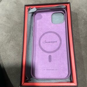 Cassenger [Grace Series] iPhone 14 Plus Leather Case with MagSafe